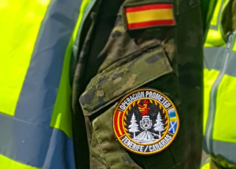 Distintivo de la "Operación Prometeo/Centinela Tinerfeño".